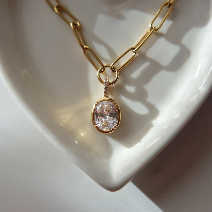 Zyra Zircon Necklace
