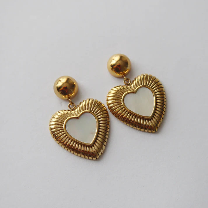 Amour Mother of Pearl Earrings