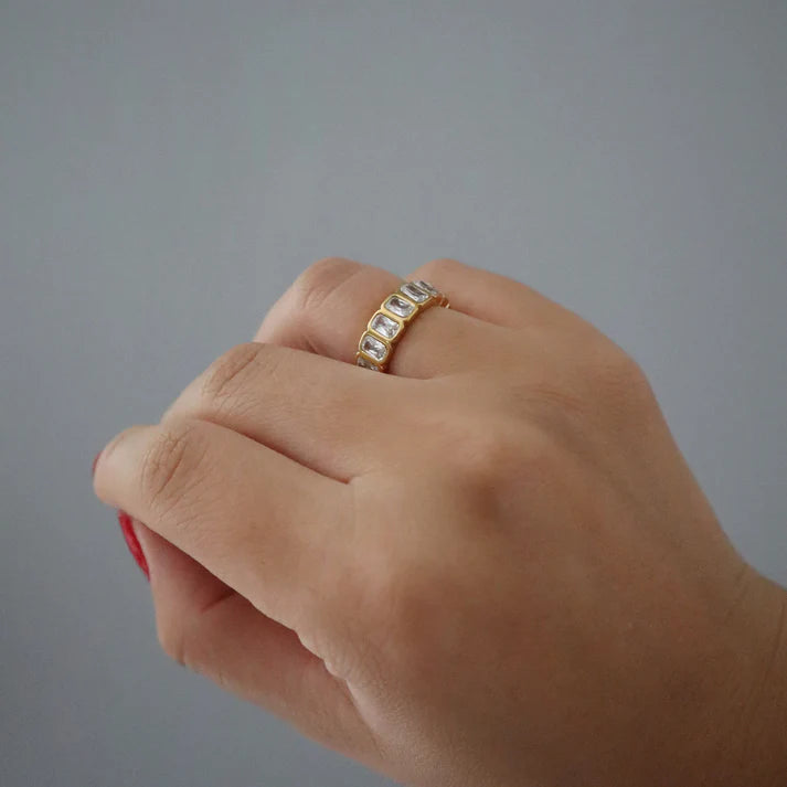 Liora Baguette Stone Ring