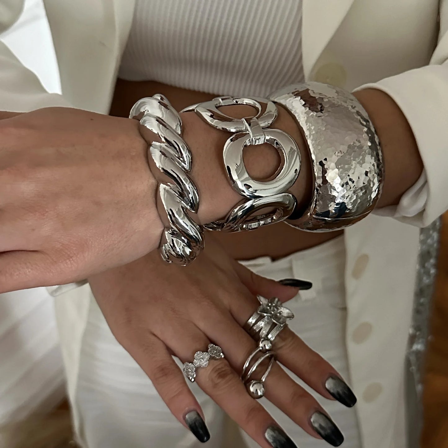 Evora™ Elegant Gold-Plated Chain Bracelet