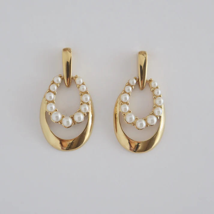 Amélie Pearl Hoops